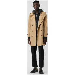 博百利/Burberry 男士 切尔西版型 - Heritage Trench 风衣 (蜂蜜色) - 男士  40734921