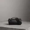 博百利/Burberry 女士 The Barrel - 皮革巴瑞尔包 (黑色) 40751031