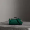 博百利/Burberry 女士 The Barrel - 皮革巴瑞尔包 (深青色) 40751051