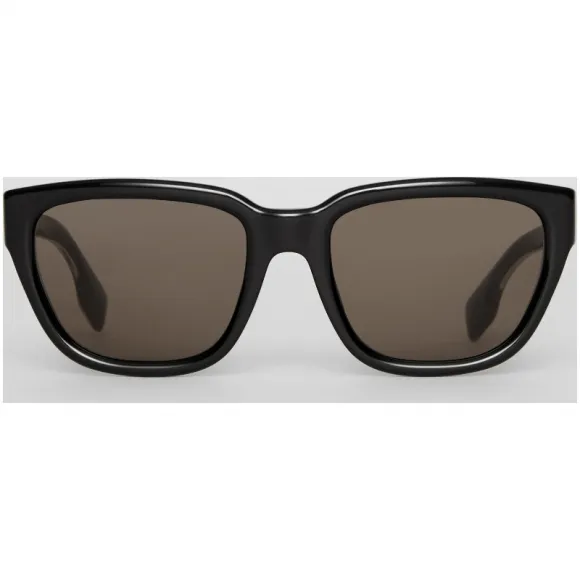 博百利/Burberry 女士 方框太阳眼镜 (黑色) 40802821