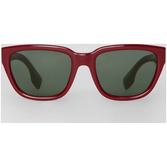 博百利/Burberry 女士 方框太阳眼镜 (勃艮第酒红色) 40802851