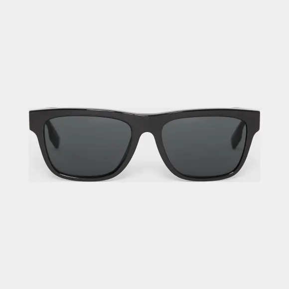 博百利/Burberry 男士 方框太阳眼镜 (黑色) 40806441