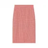 博百利/Burberry 双色千鸟格纹半身裙 45617131