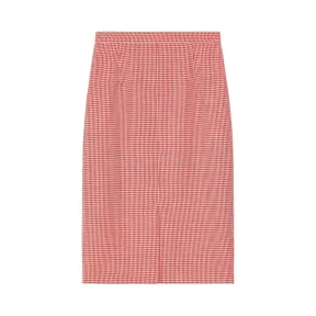 博百利/Burberry 双色千鸟格纹半身裙 45617131