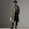 博百利/Burberry 男士 格纹棉质衬衫 (蓝黄玉色) - 男士  80031001