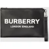 博百利/Burberry 男士 徽标印花拉链收纳袋 (黑色)  80092141
