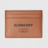 博百利/Burberry 男士 Horseferry 印花皮革卡片夹 (麦芽棕) 80146981