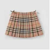博百利/Burberry Vintage 格纹褶饰棉质半裙 (典藏米色) - 儿童  80171051