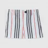 博百利/Burberry 标志性条纹棉质卡其短裤 (淡蓝色) - 儿童  80253431