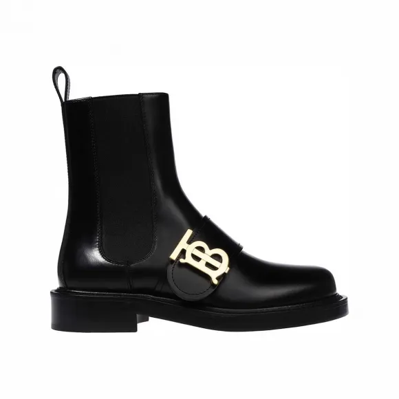博百利/Burberry 8058188 CHELSEA 靴子 黑色