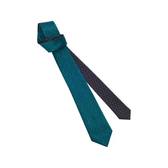 宝格丽/Bvlgari double ties系列 男士 蓝色 领结 245230