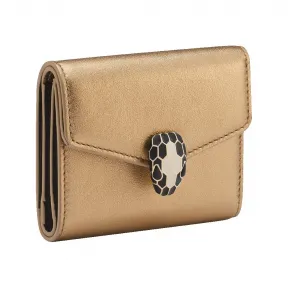 宝格丽/Bvlgari Serpenti Forever 三折钱夹 292992-E SEA-SLIM COMPACT