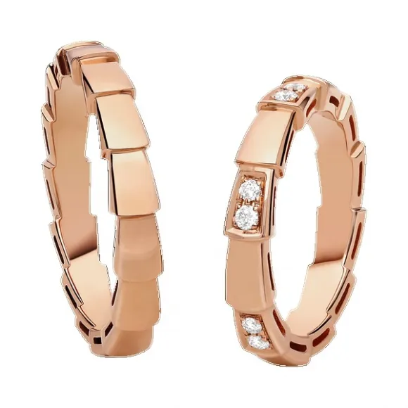 宝格丽/Bvlgari Serpenti 中性款 戒指 349644 AN856868