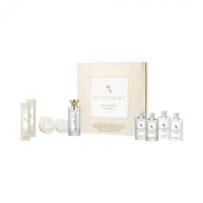 宝格丽/Bvlgari Eau Parfumée au Thé Blanc中性淡香水（白茶香）贵宾套装白茶身体礼盒-47407