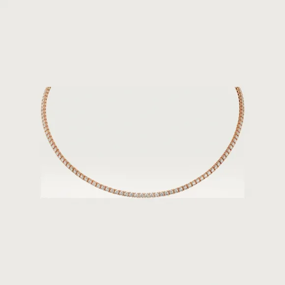 卡地亚/Cartier N7424151 Essential Lines项链 18K玫瑰金 玫瑰金 钻石 