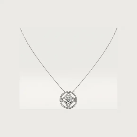 卡地亚/Cartier N7424174 - Galanterie de Cartier项链 18K白金 - 白金 钻石