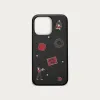 卡地亚/Cartier OG000639 Diabolo de Cartier手机壳（iPhone 13适用） 黑色小牛皮 