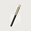 卡地亚/Cartier OP000151 Santos de Cartier圆珠笔 小号款 黑漆 镀金饰面 