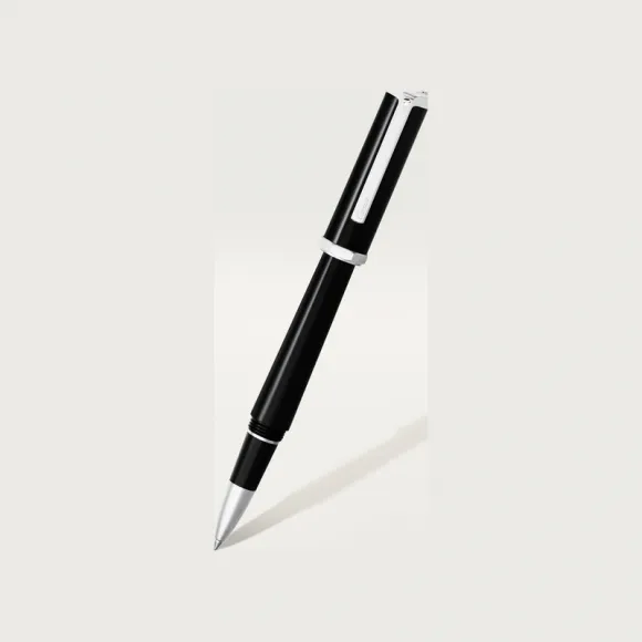 卡地亚/Cartier OP000156 - Santos-Dumont滚珠笔 - 板材 镀钯饰面