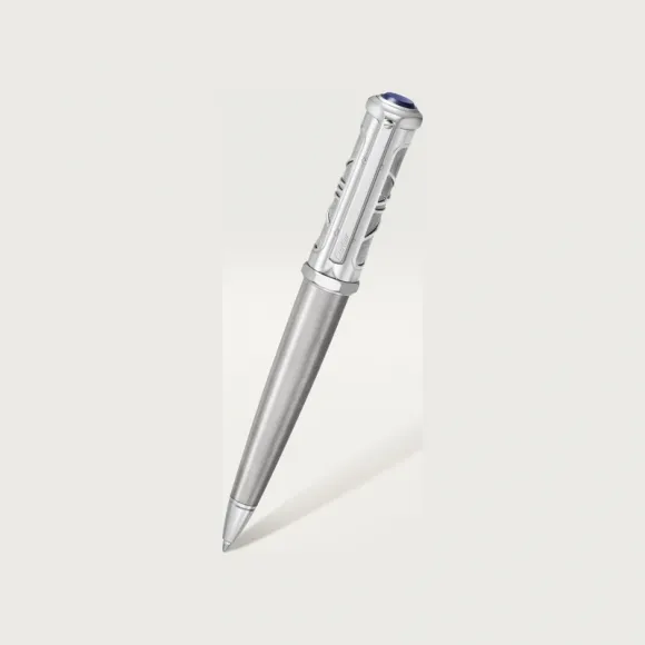 卡地亚/Cartier OP000168 - Santos-Dumont de Cartier圆珠笔 - 镀钯饰面金属