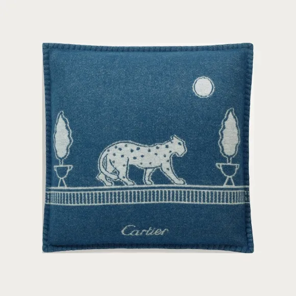 卡地亚/Cartier OS000086 - Panthère de Cartier靠枕 - 美利奴羊毛与羊绒