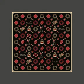 卡地亚/Cartier  Diabolo de Cartier方巾 方巾 OS000131