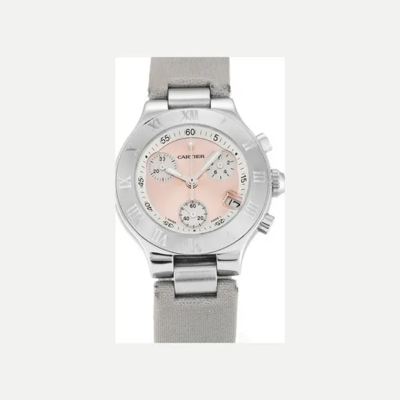 卡地亚/Cartier 21世纪系列系列 石英机芯 男表 W1020012