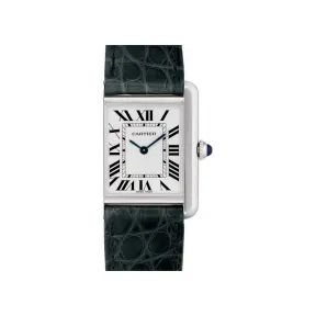卡地亚/Cartier 坦克系列 石英机芯 女表 W5200005【新款型号：WSTA0030】