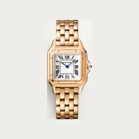 卡地亚/Cartier WGPN0007 Panthère de Cartier腕表 中号款 石英 中号表款 石英机芯 18K玫瑰金 
