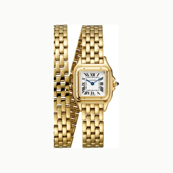 卡地亚/Cartier WGPN0013 Panthère de Cartier腕表 小号 18K黄金 石英 小号表款 石英机芯 18K黄金 