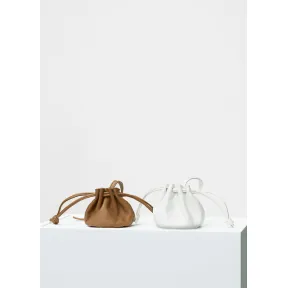思琳/Celine  Croissant白色柔软小羊皮挂件 108663ATQ.01BC