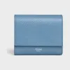 思琳/Celine 女士 小号粒面小牛皮三折钱包 10B573BEL.07SU