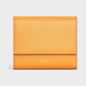 思琳/Celine 女士 小号粒面小牛皮三折钱包 10B573BEL.11OC