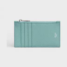 思琳/Celine 女士 短款粒面小牛皮拉链卡包 10B683BEL.29CN