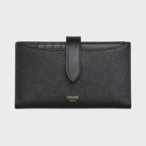 思琳/Celine 女士 iPhone X和iPhone XS粒面和光滑小牛皮对开式保护套 10C923BPY.38NO