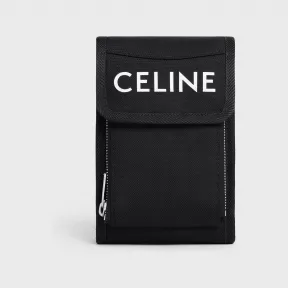 思琳/Celine 男士 印花锦纶徒步翻盖手机包 10K032EIY.38SI