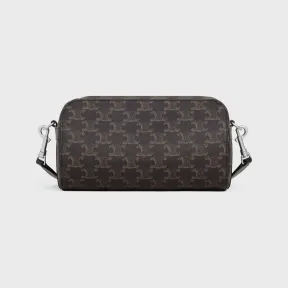 思琳/Celine ROLLER标志印花牛皮革邮差包 116382EVJ.38SI