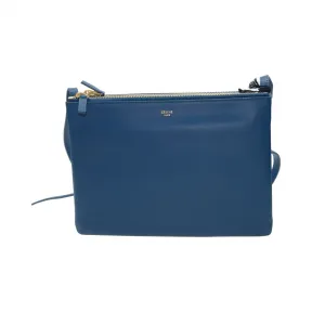 思琳/Celine   蓝色 羊皮 手提包 171453ETA.07MB