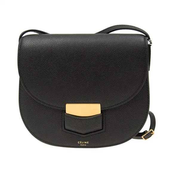 思琳/Celine   黑色 牛皮 手提包 176643ZMB.38NO