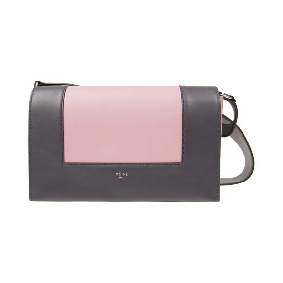 思琳/Celine   灰色/粉红色 牛皮 手提包 180263AQO.12LR