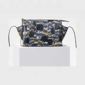 思琳/Celine  Tri-Fold手绘水蛇皮链条手包 180514AXE.11CB