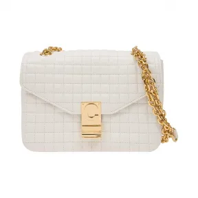 思琳/Celine 女性 C BAG 白色 牛皮 手提包 187253BFC.01BC