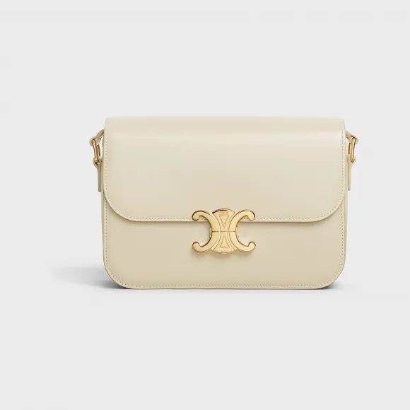 思琳/Celine 女士 TRIOMPHE经典亮泽牛皮革手袋 187363BF4.01HI