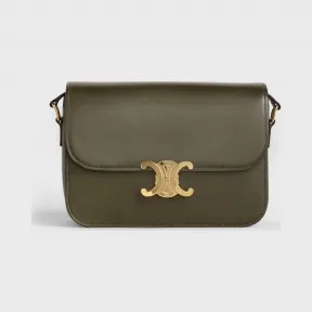 思琳/Celine 女士 Triomphe 中号天然小牛皮肩背包 187363BFN.15KH