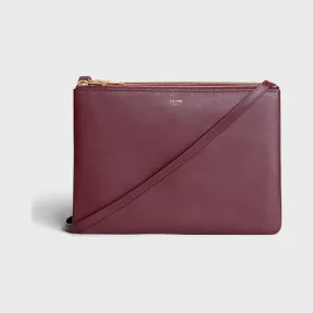 思琳/Celine 女士 Trio大号光滑小羊皮肩背包 187613BEB.28BD