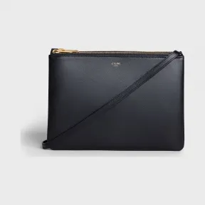 思琳/Celine 女士 Trio大号光滑小羊皮肩背包 187613BEB.38NO