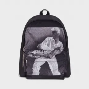 思琳/Celine 男士 中号电唱吉它图案印花尼龙双肩包 188382BMH.38AW