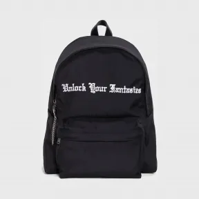 思琳/Celine 男士 Cody defranco “Unlock your fantaisies”刺绣尼龙中号双肩包 188382BQV.38SI