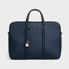 思琳/Celine 男士 中号粒面小牛皮公文包 188903BI2.07OC