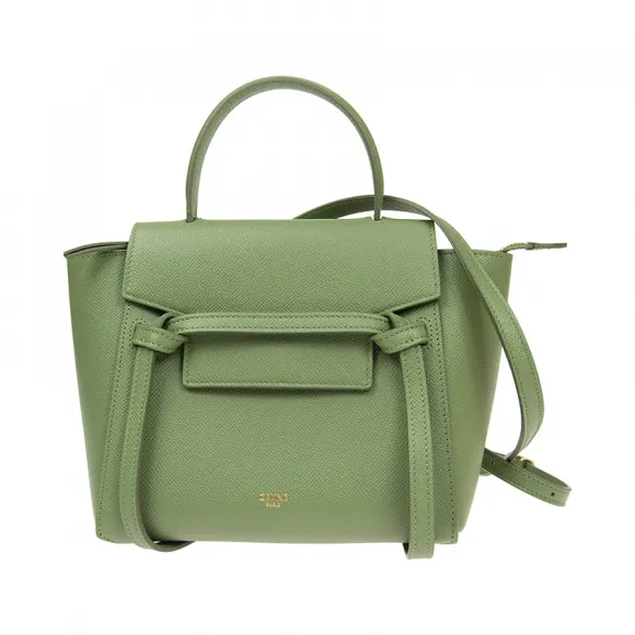 思琳/Celine 女性 袖珍型 BELT 绿色 牛皮 手提包 189003ZVA.15LK